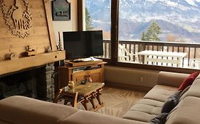 Vue Mont Blanc et toute la chaîne